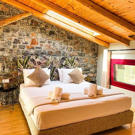 Villa Modern Stone With Swimming Pool Aliveri